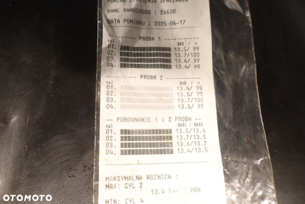 SILNIK  RENAULT LAGUNA III 2.0 204KM F4RK800 TEST - 2