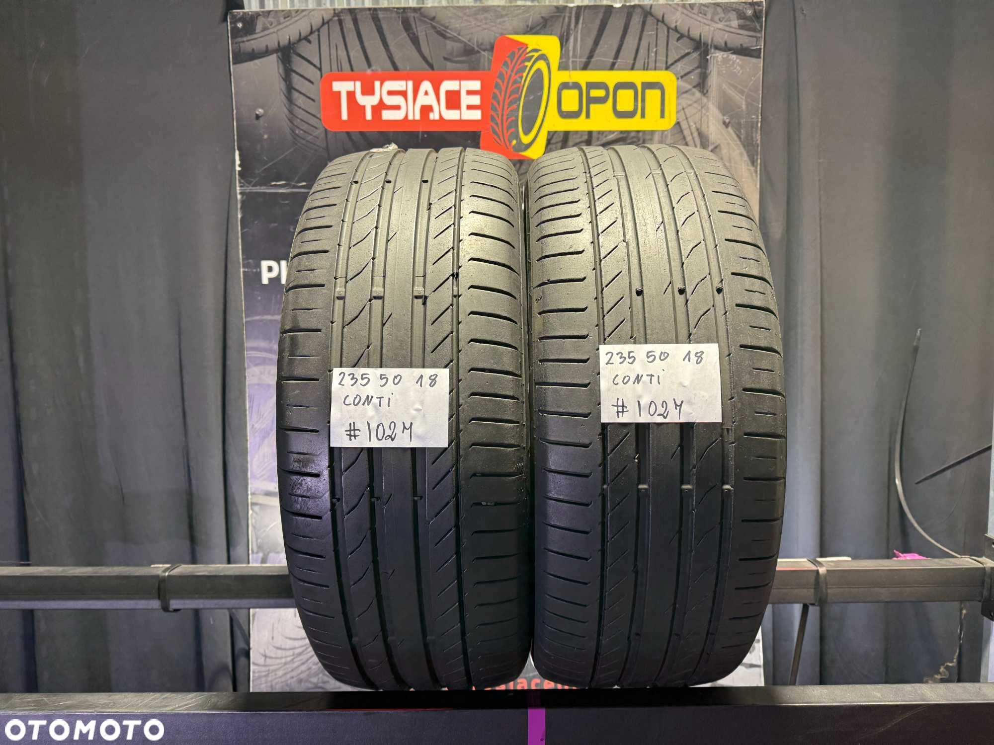 Opony Letnie 235/50/18 CONTINENTAL SPORTCONTACT #1027 - 1