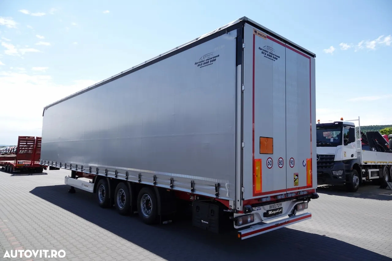 Wielton MEGA CORTINA / MANȘĂ DE OȚEL - 9 M / AXIE DE RIFAT / SAF/ COILMULDA / LOW DECK / 2019R - 5