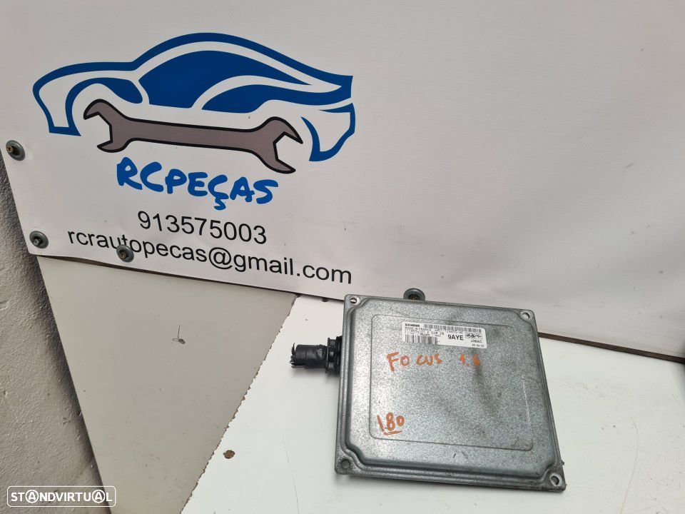 FORD FOCUS 1.6 16v | CENTRALINA - SIEMENS | Ref: S118934101 E 4M51-12A650-HE 9AYE; - 1