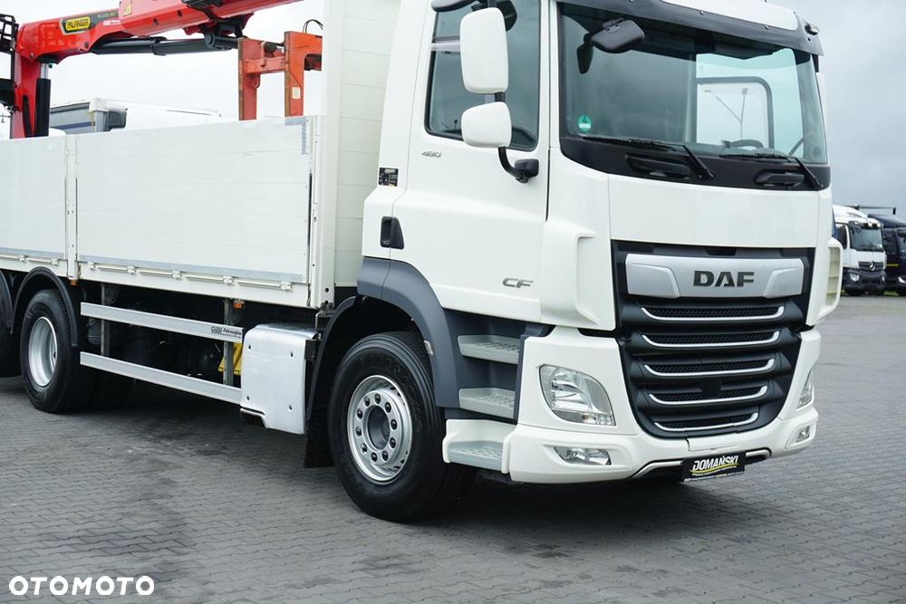DAF CF / 480 / 6 X 2 / SKRZYNIOWY + HDS / PALFINGER PK 22 001L / OŚ SKRĘTNA / CHWYTAK - 33