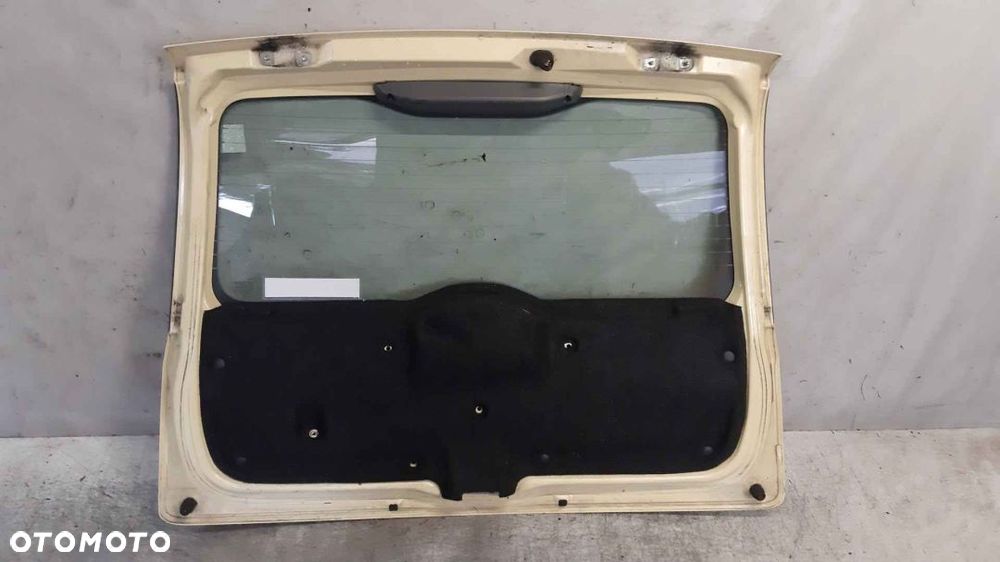 / KLAPA TYŁ TYLNA BAGAŻNIKA DO FIAT PANDA 541 ŻÓŁTA - 5