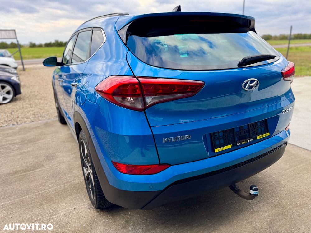 Hyundai Tucson blue 1.7 CRDi 2WD DCT Premium - 19