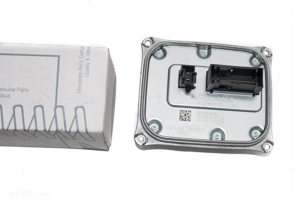 MODUŁ LED PRZETWORNICA MERCEDES C W205 E W222 A2229008005 OE NOWA - 1