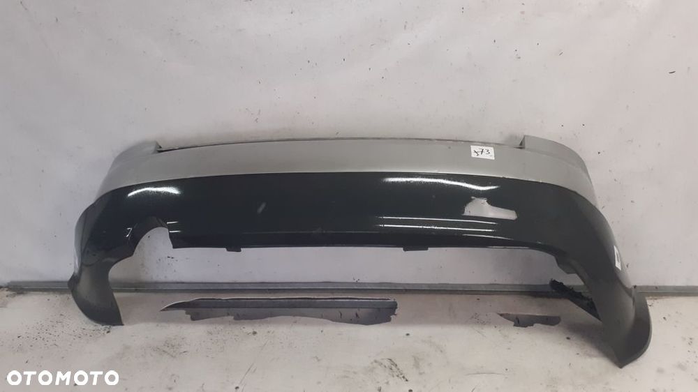 + ZDERZAK TYŁ TYLNY AUDI A4 B6 A4B6 SREBRNY LA7W - 1