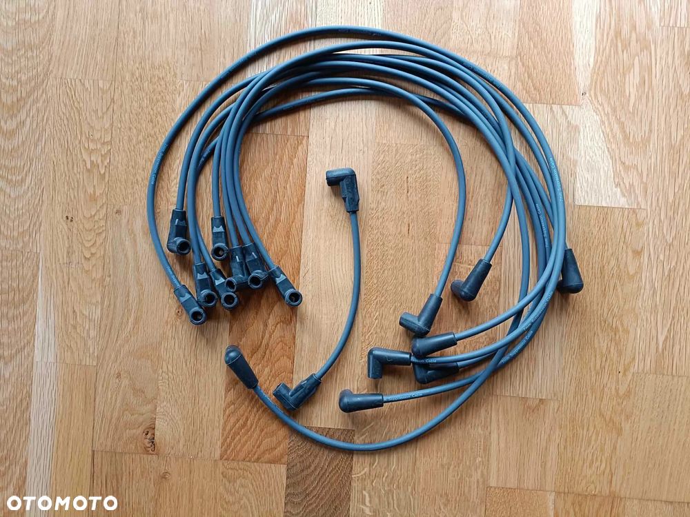 NOWE kable przewody zapłonowe GM 5.0 5.7 v8 CHEVROLET GMC chevy c/k pickup c1500 c2500 c3500 k1500 k2500 k3500 silverado suburban tahoe 1500 2500 3500 YUKON SIERRA 5.0L 5.7L benzyna sbc 350CU OMC - 2