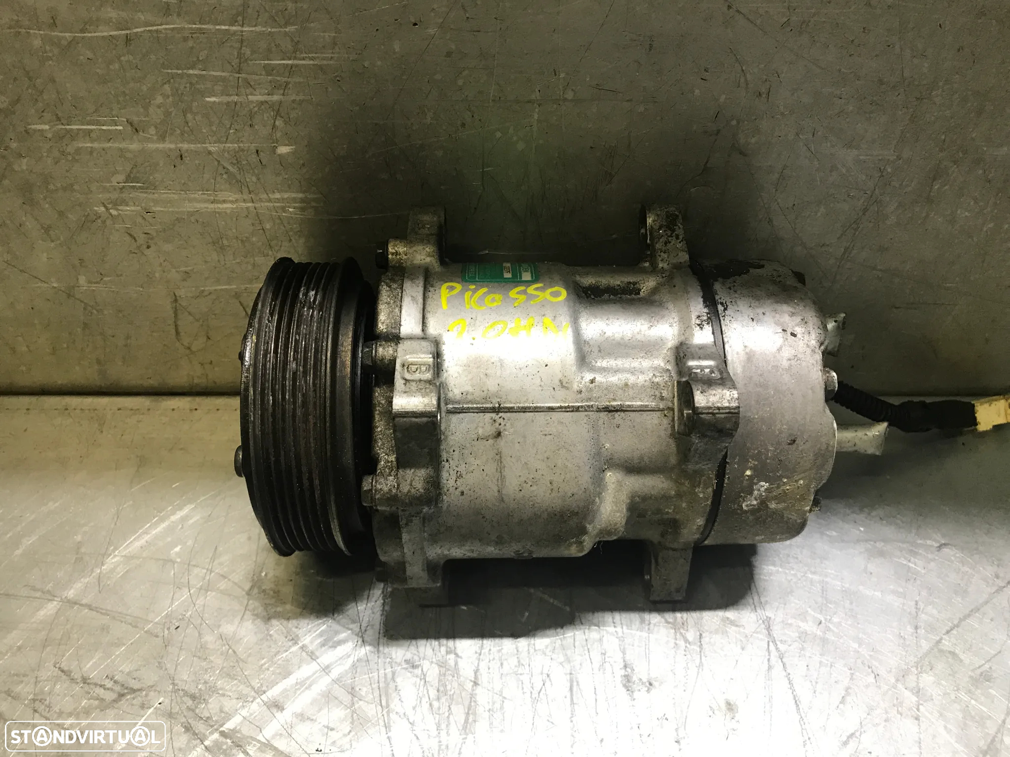 COMPRESSOR AC CITROEN BERLINGO / XSARA PICASSO 1.9D 2.0HDI SD7V16 1240 1227F - 4