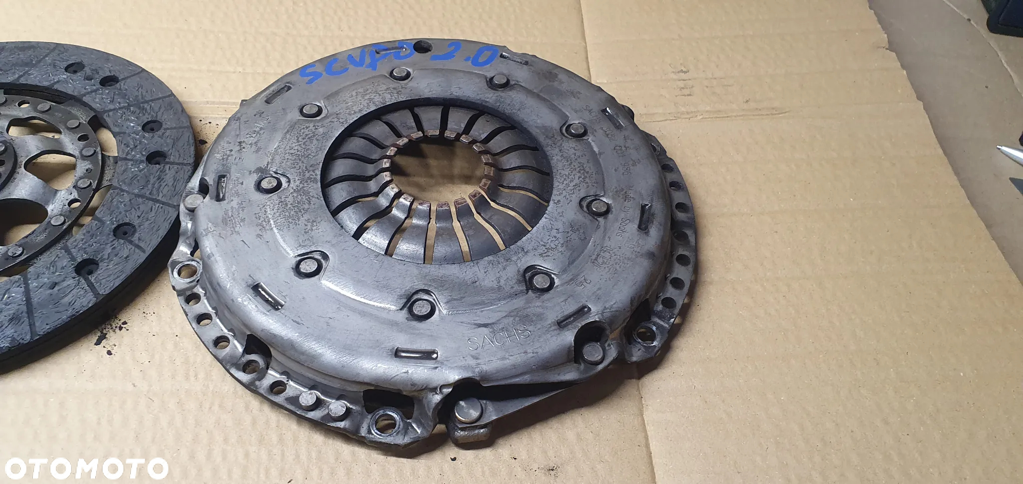 Sprzęgło tarcza docisk koło dwumas Sachs Fiat Scudo 2.0 HDI - 5
