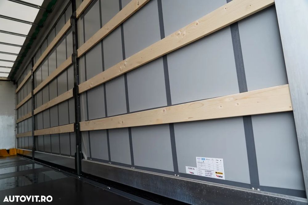 MAN TGX 26.520 / 6x2 / 9.3 M CORTINĂ / ACOPERIȘ RIDICABIL / AXĂ RIDICABILĂ / DIRECȚIE / NOU - 21