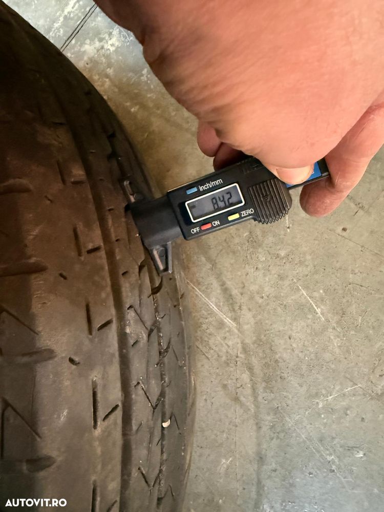 JANTE OTEL + ANVELOPE VARA  IVECO AXA DUBLA , ORIGINALE - 7