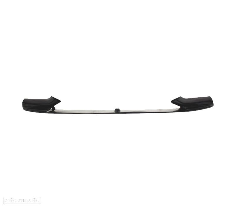 SPOILER LIP FRONTAL BMW F10 F11 10- LOOK M PERFORMANCE PRETO BRILHANTE - 2