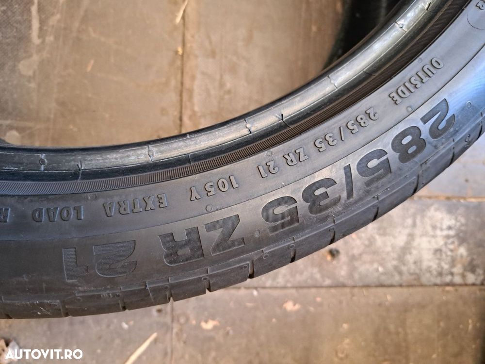 2 anvelope 285/35 R21 Continental 6mm - 8