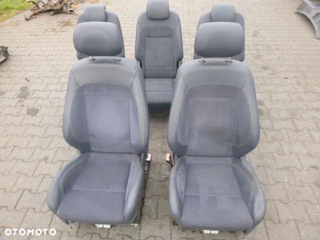 FOTELE PÓŁSKÓRY FOTEL LEWY PRZÓD PRAWY PRZÓD 3 FOTELE TYŁ FORD S-MAX MK1 06-10 - 2