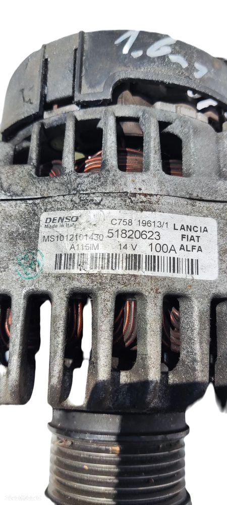 ALTERNATOR FIAT BRAVO II LANCIA DELTA 1.6 2.0 100A - 3