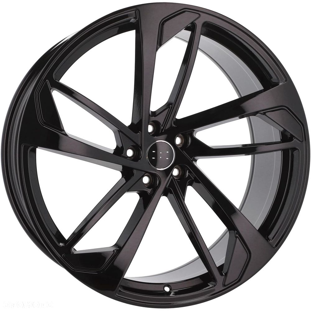 4x Czarne Felgi 22 5x112 AUDI RS4 RS5 RS6 RS7 SQ5 SQ7 Q7 Q8 SQ8 SQ8 e-tron - XE139 (IN5445) - 7