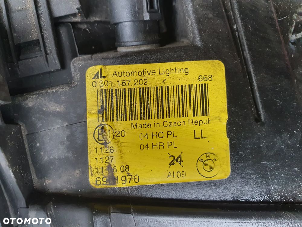 LAMPA  PRZEDNIA PRAWA PRAWY PRZÓD BMW 3 E46 COMPACT 6901970  EUROPA - 3