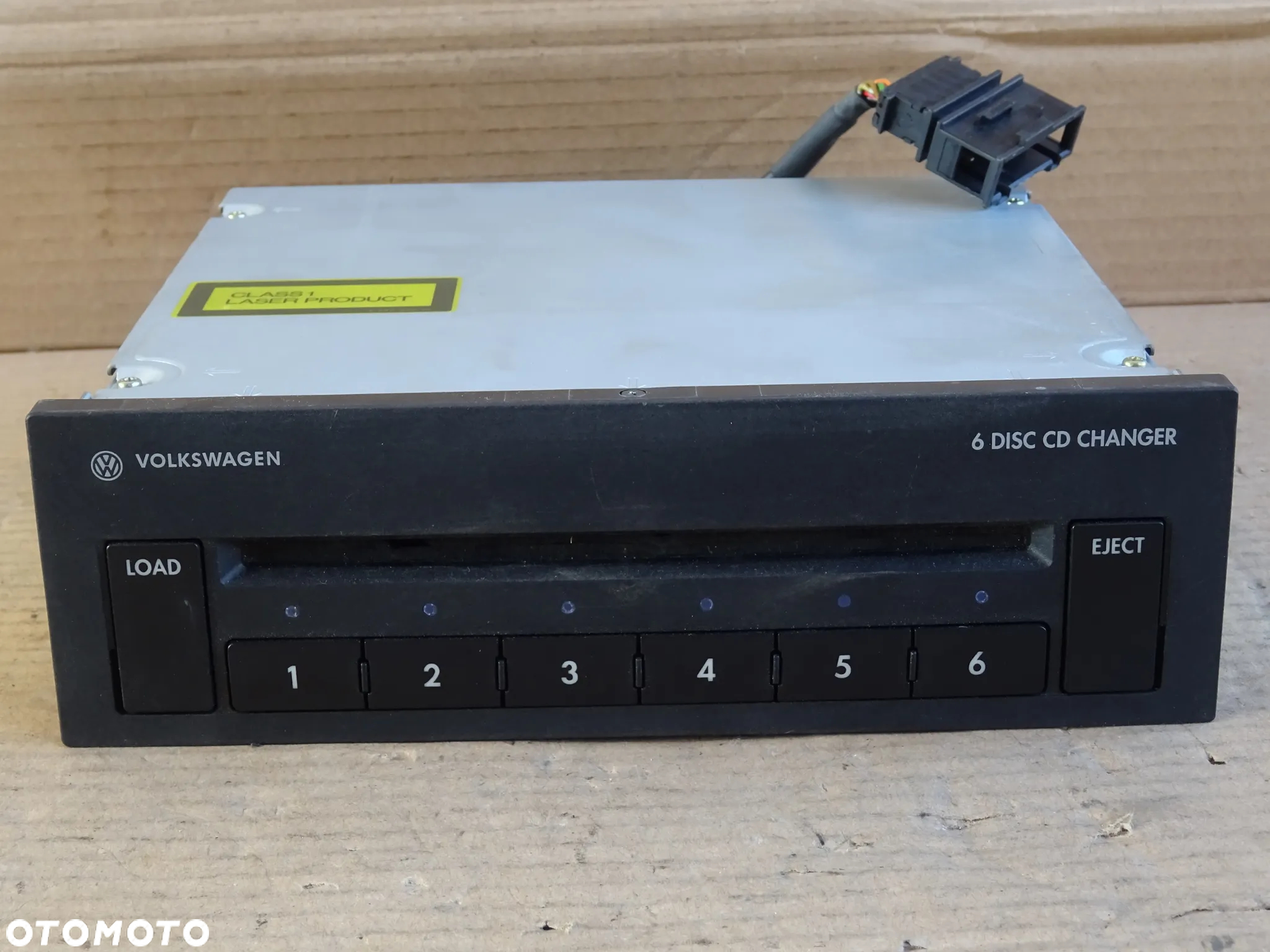 RADIO ODTWARZACZ RCD300 VW TOURAN CADDY GOLF PASSAT ZMIENIARKA - 9