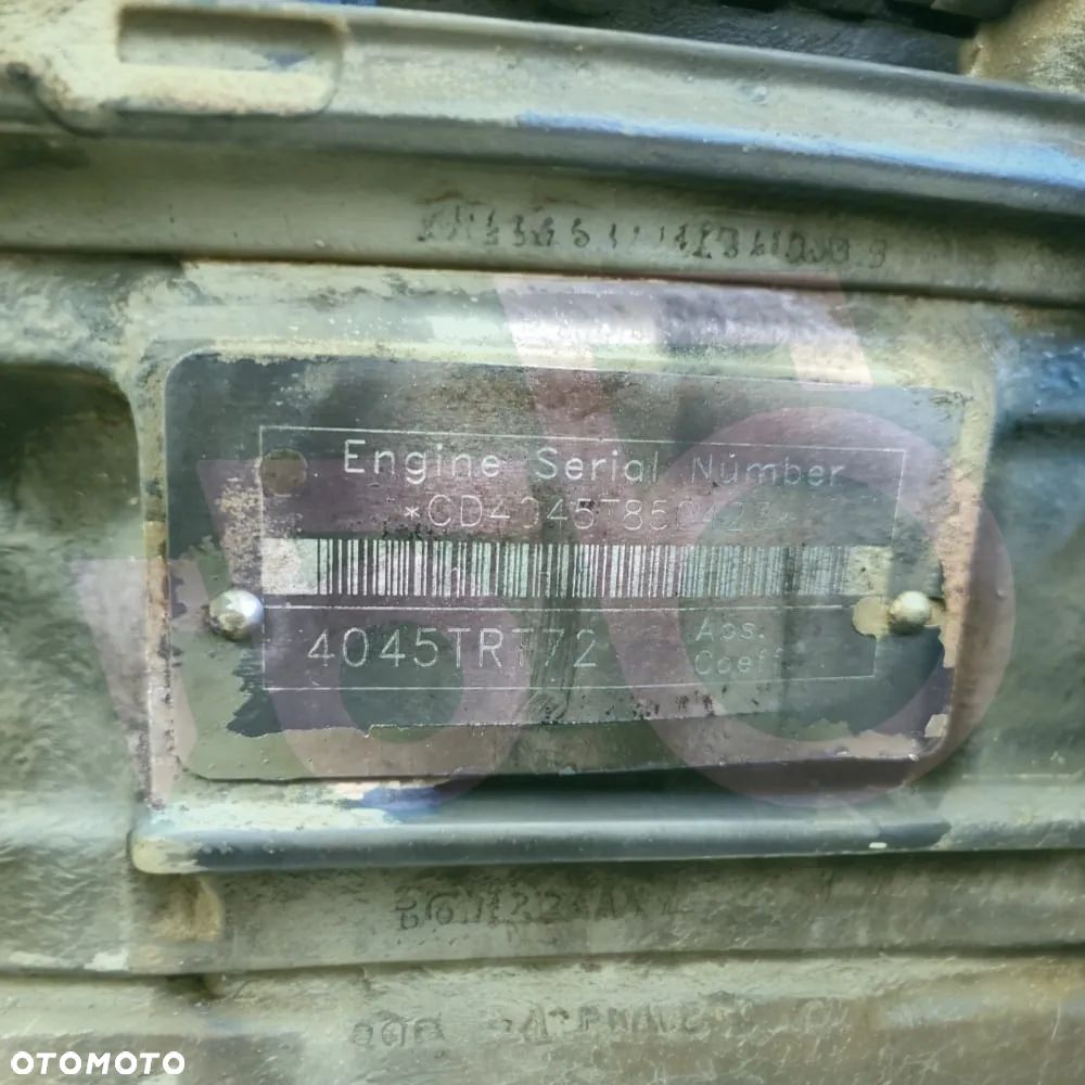 Silnik JOHN DEERE 4045 TRT 72 CLAAS CELTIS 456 - 11
