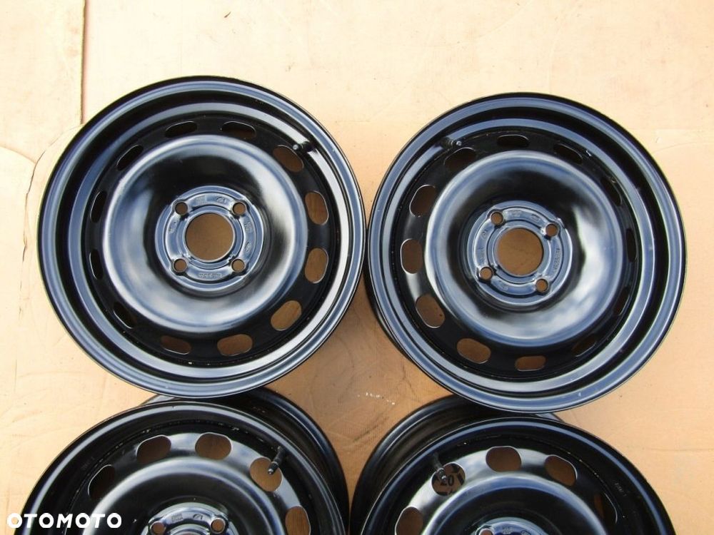 4x Felgi 15 Ford Fiesta VI VII VIII MK7 MK8 Fusion 6j 4x108  czujniki TPMS - 4