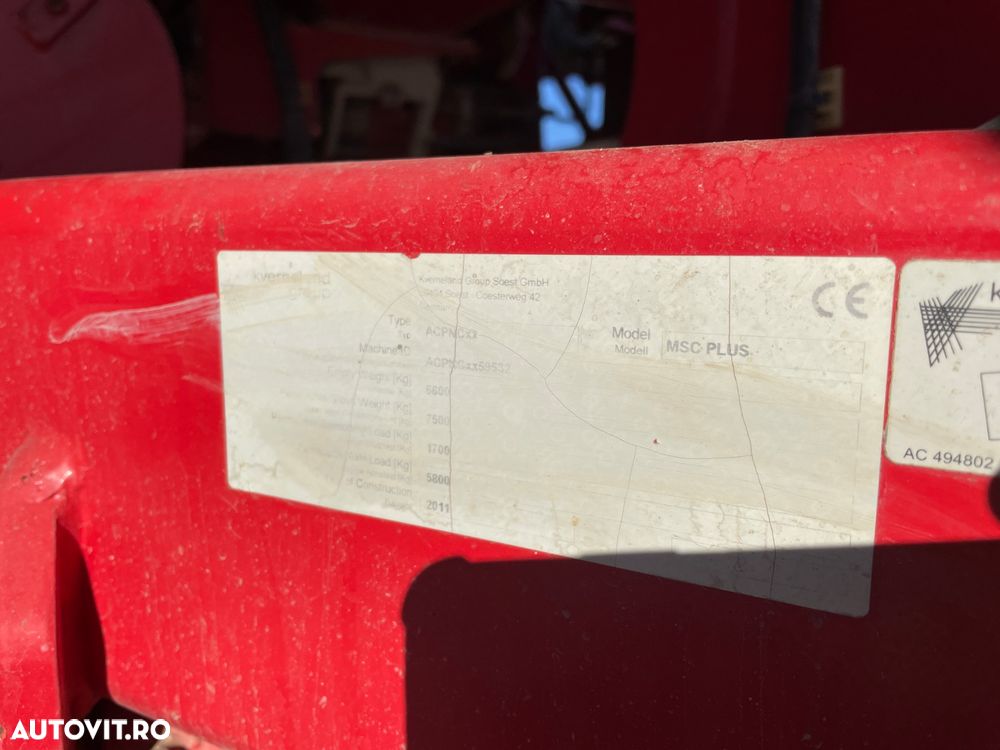 Kverneland Accord MSC+ 4000 - 6