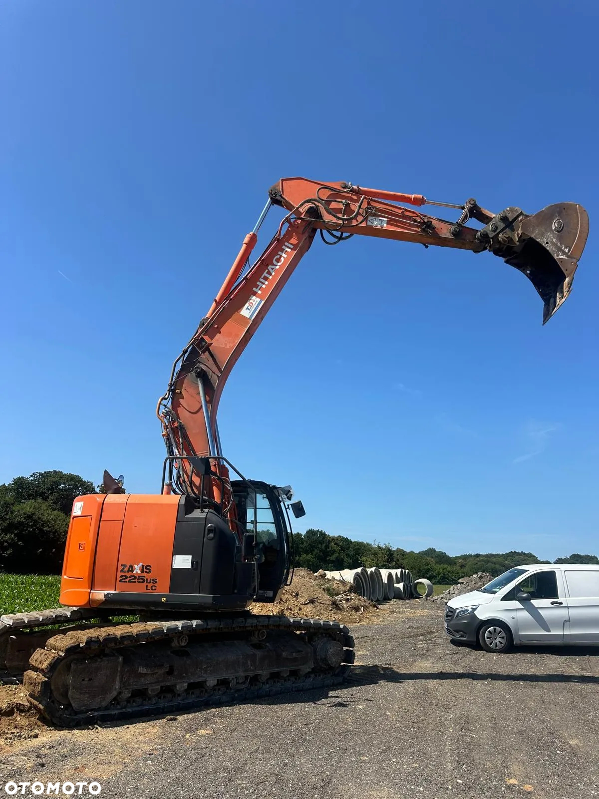 Hitachi Koparka Gąsienicowa HITACHI ZAXIS ZX 225 USLC ZX225USLC-5B 26 Ton Osprzęt - 4