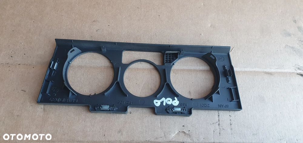 Ramka panelu nawiewu konsoli dekor VW Polo V 6R 6R1819039C - 3