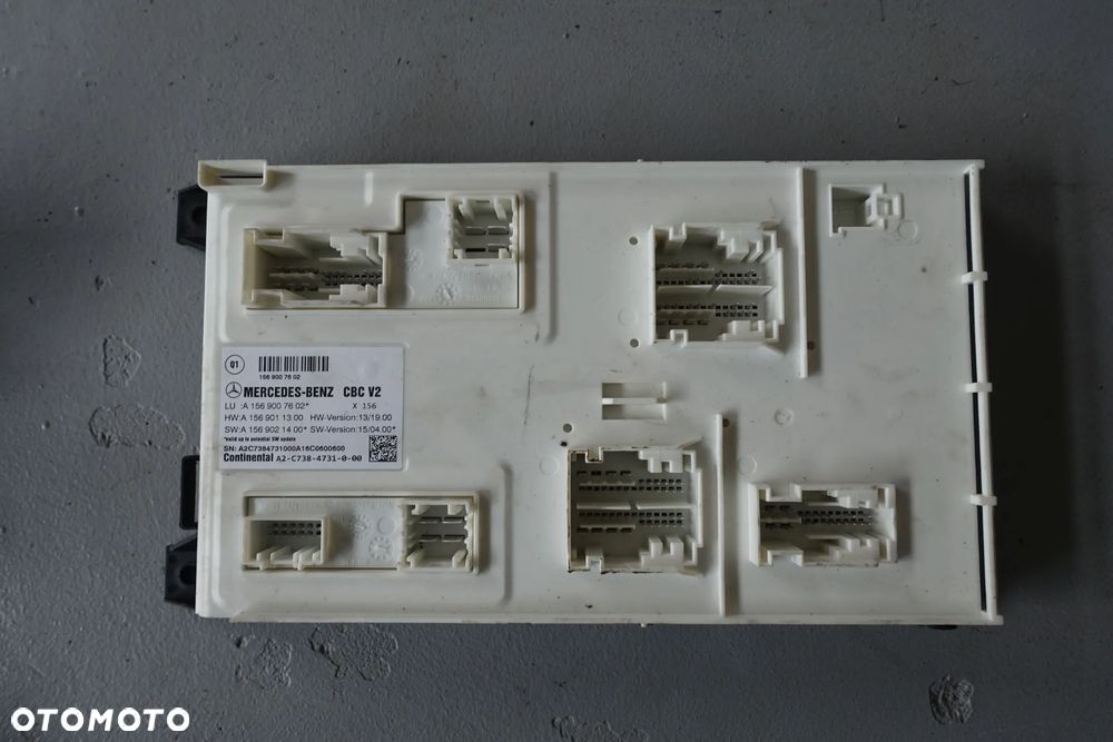 MODUŁ STEROWNIK SAM MERCEDES W176  A1569007602 - 1