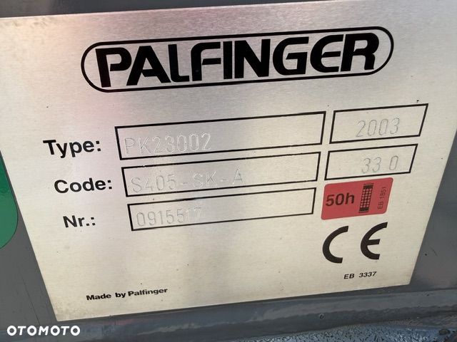 Palfinger HDS Palfinger PK23002G 8 wysuwow hydraulicznych sterowanie radiowe wciagarka - 9