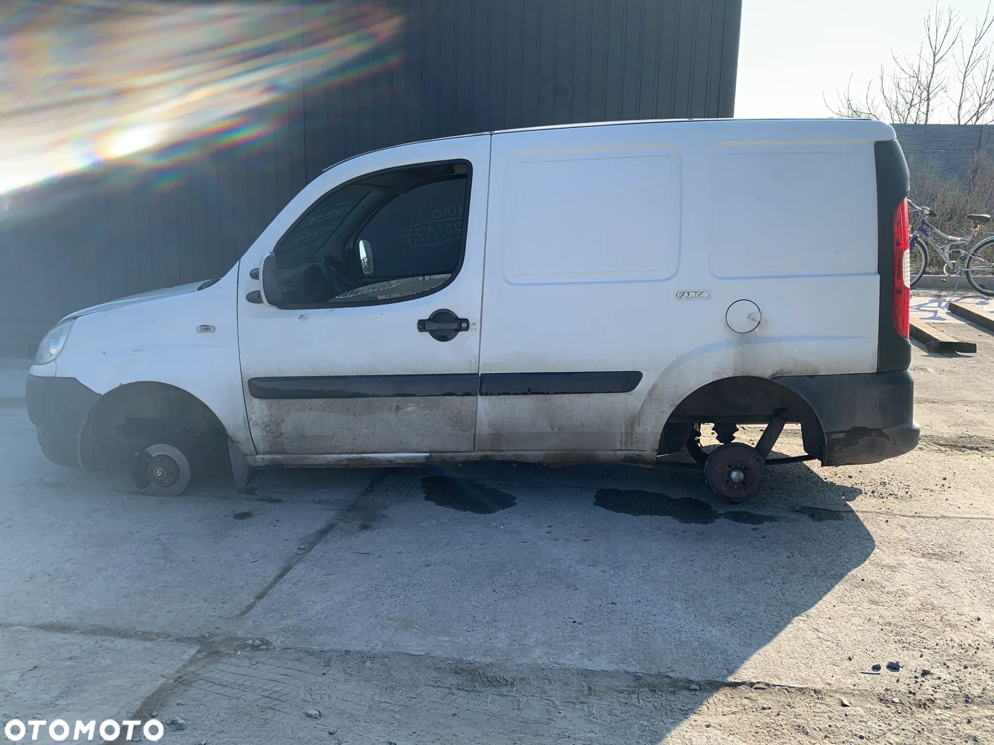 FIAT DOBLO 2008 *SAMOCHÓD NA CZĘŚCI* 270 LAMPA LUSTERKO DRZWI MASKA KLAPA BELKA ZDERZAK BŁOTNIK PRAWA LEWA PRZÓD TYŁ - 2