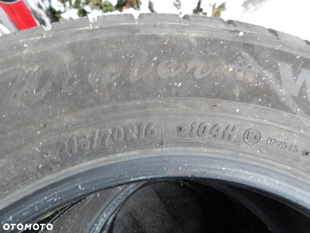 Opona 4x opony 16 R16 215 / 70 Petlas Explero Winter W671 komplet Łuków części - 3