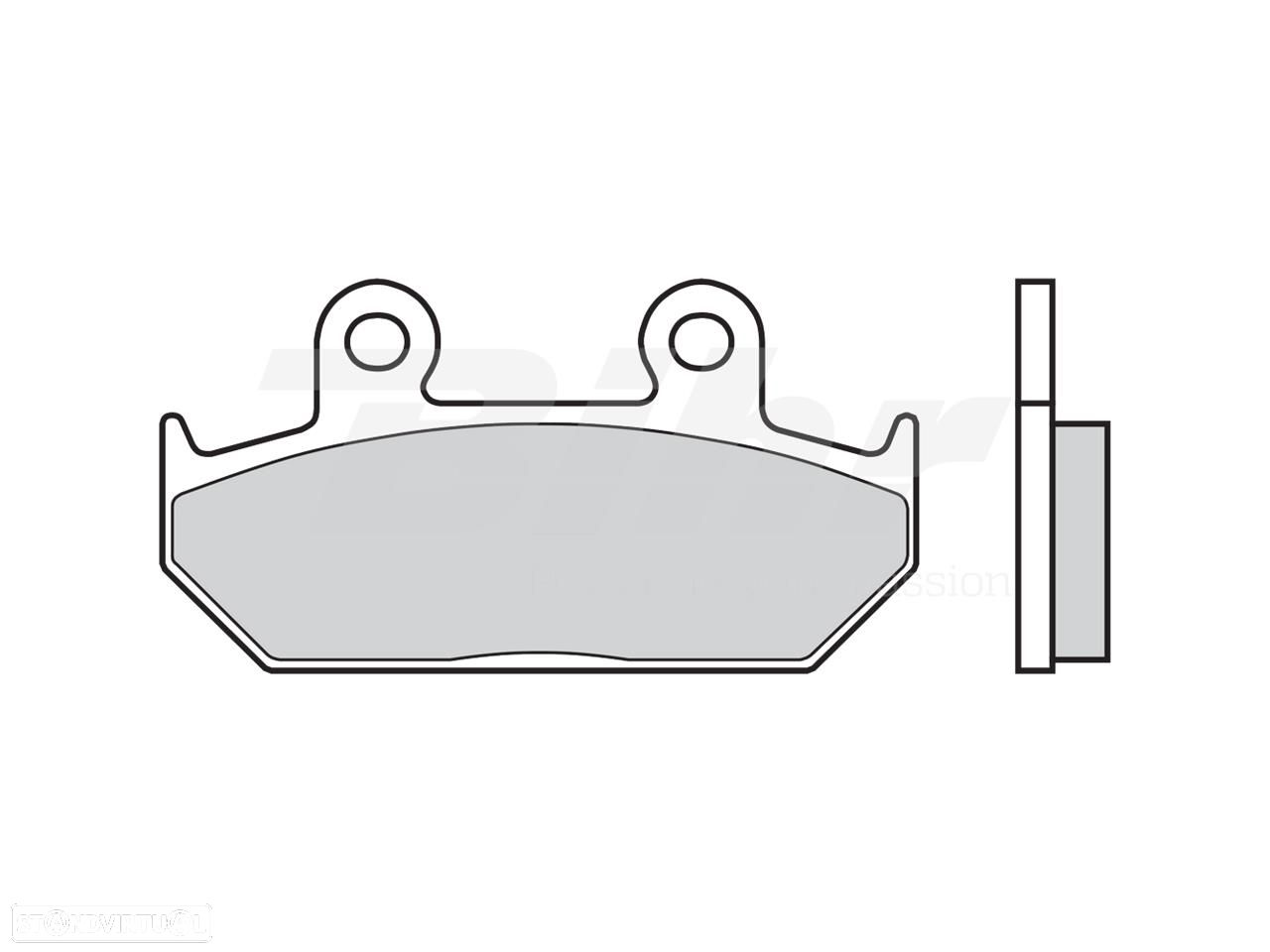 07ho3509 - pastilhas de travão orgânicas brembo 07ho3509 - 1
