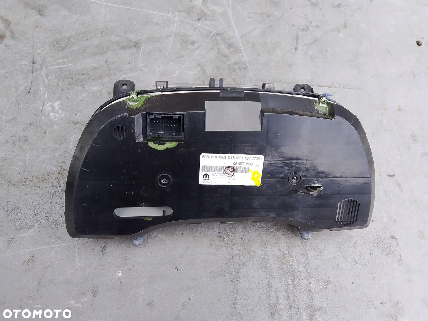 Licznik Zegary Fiat Doblo II Lift 1.3 MultiJet 0519773830 - 4
