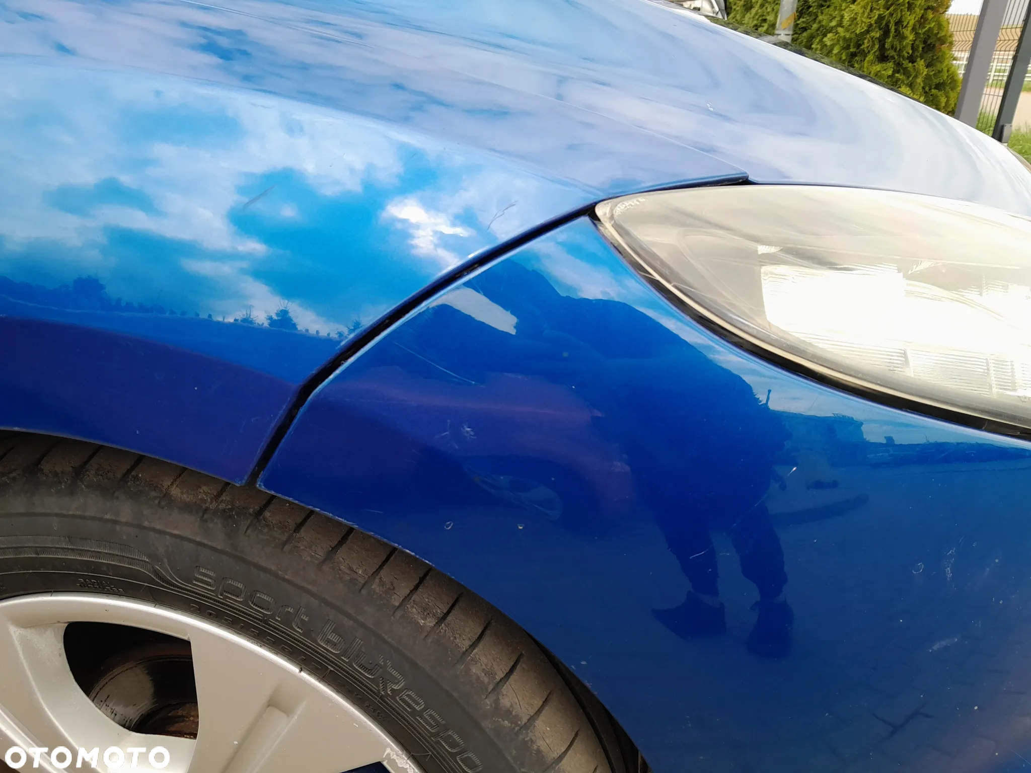 RENAULT MEANE III ZDERZAK PRZEDNI PRZÓD KOLOR: SAN913 - 17