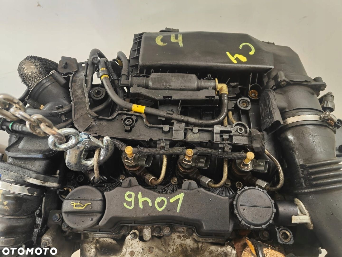 Citroen c4 1.6 hdi psa 9H01 SILNIK KOMPLETNY gwarancja - 1