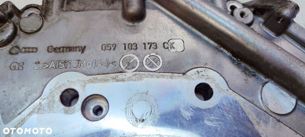 OBUDOWA ROZRZĄDU TYŁ AUDI A4 B8 A5 A6 C7 A7 A8 3.0 TDI 059103173CK - 6