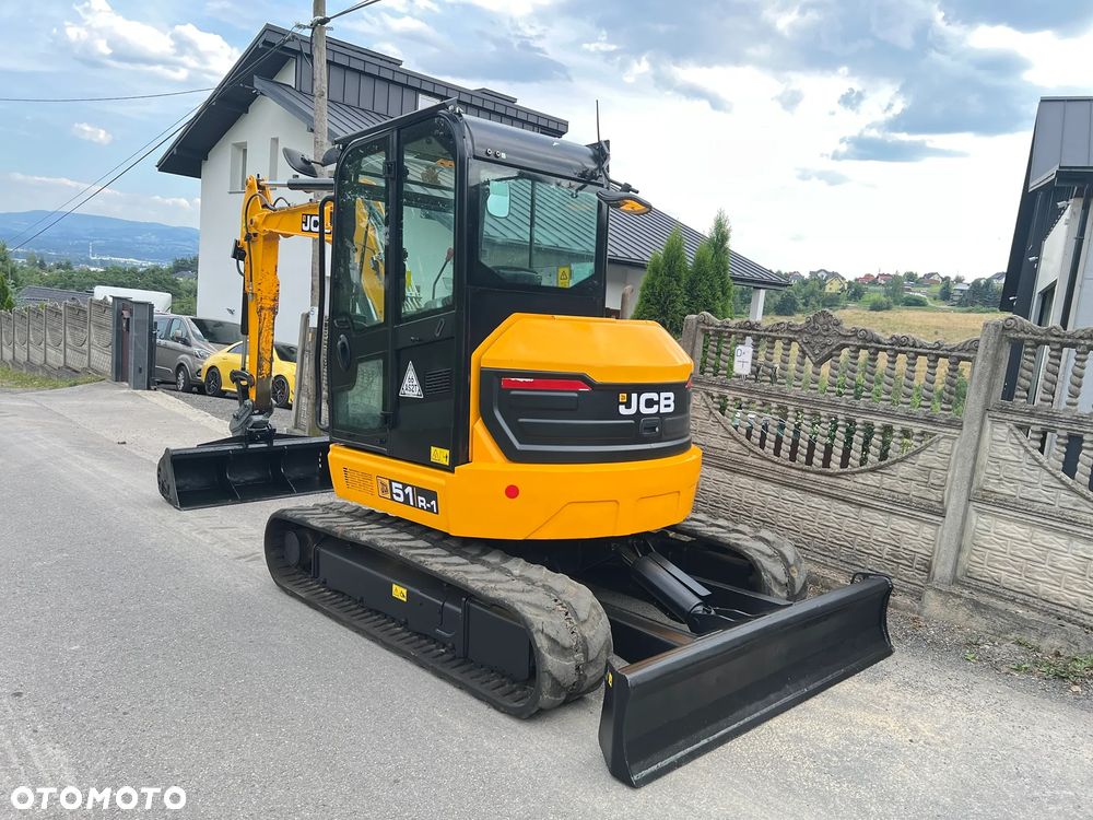 JCB 51R-1 | Koparka Gąsienicowa JCB 51 R | 5 Ton | Zerowy Obrys | Minikoparka | Super Stan | Sprowadzona | - 5