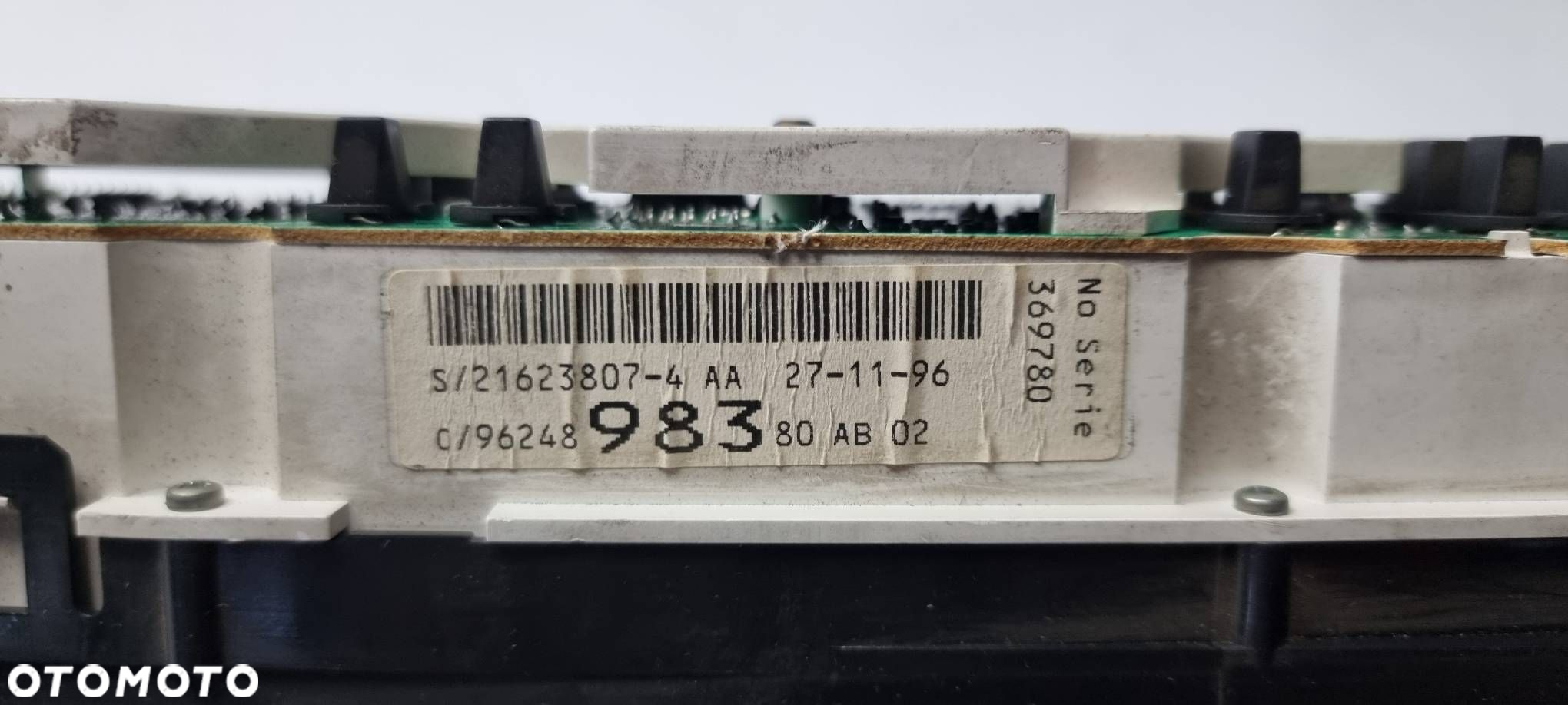 LICZNIK ZEGAR CITROEN XANTIA 9624898380AB - 3