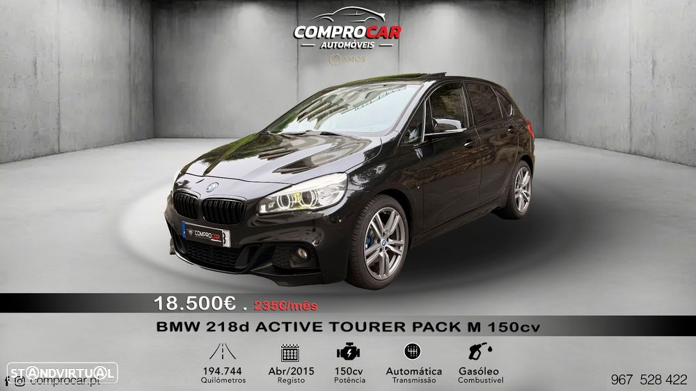 BMW 218 Active Tourer d Aut. M Sport - 1