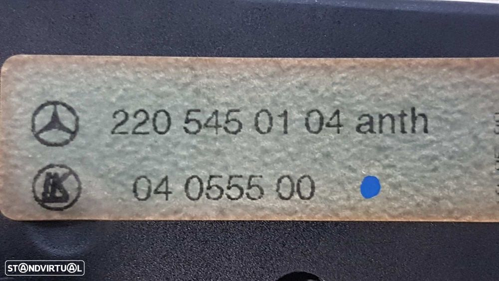 COMANDO DAS LUZES MERCEDES CLASE S (W220) BERLINA 320 (220.065) - 6