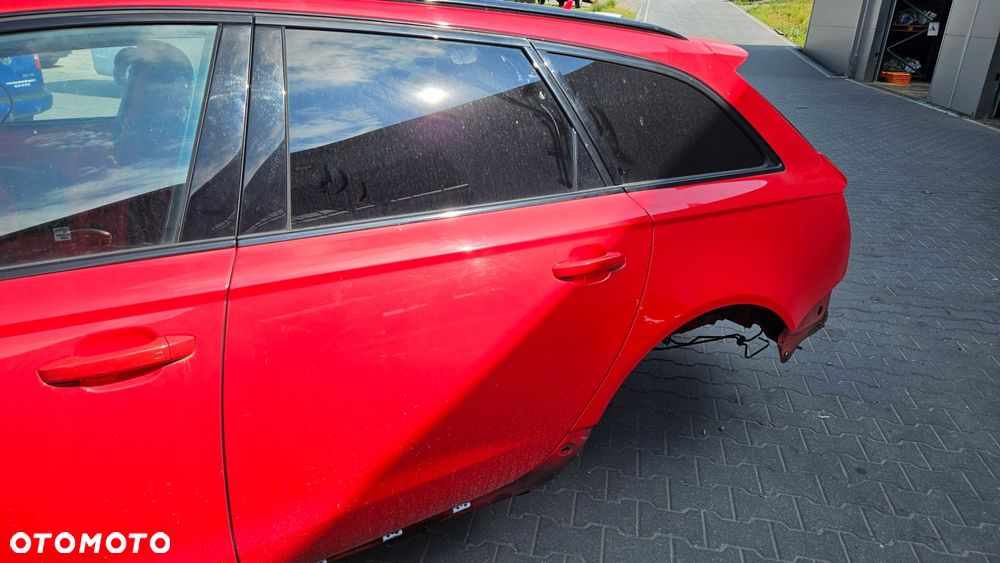 audi rs6 c7 błotnik poszycie tył lewy lz3m - 2