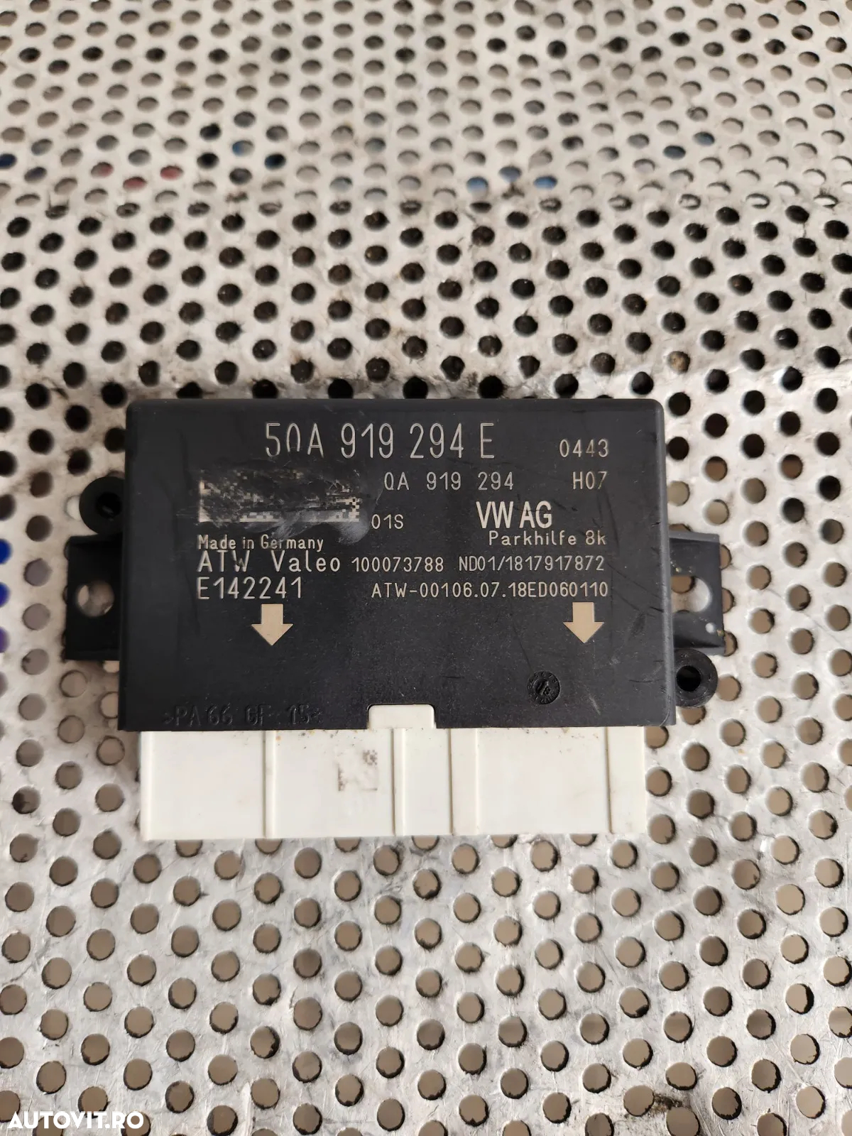 Modul Senzori Parcare Vw Golf 7 VII Cod 50A919294E - Dezmembrari Arad - Achizitionam Autoturisme/Piese Auto - 3