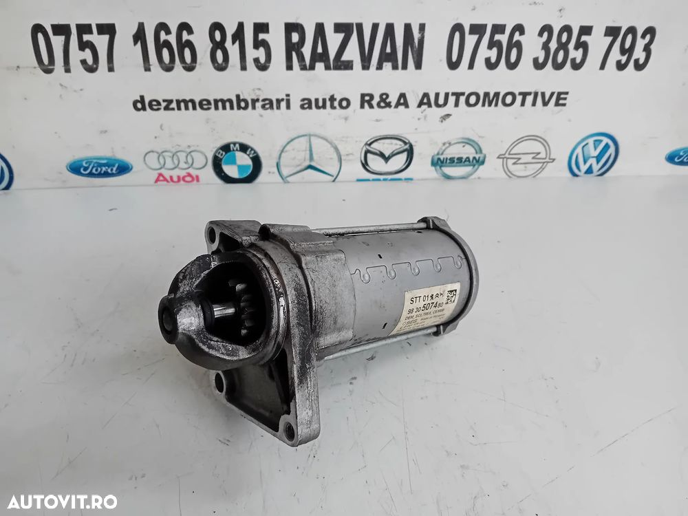 Electromotor Citroen Peugeot Opel 1.2 Benzina E6 Cod 9830507480 Grandlaand Corsa F 2008 C4 C5 208 - 2