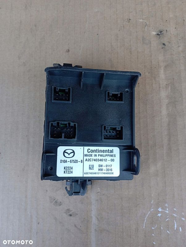 MAZDA CX3 CX-3 MODUŁ STEROWNIK BSI D10A675Z0B - 1