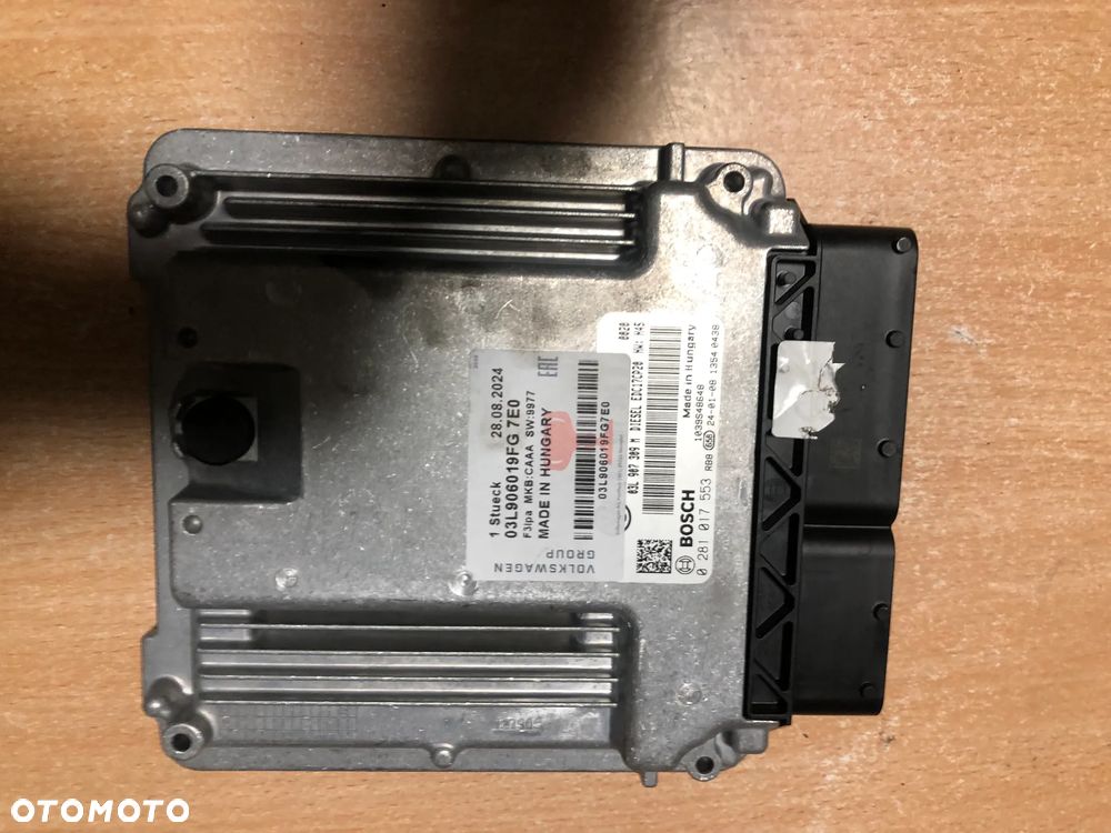 sterownik ECU VW T5 2.0 TDI 03L906019FG 0281017699 - 1