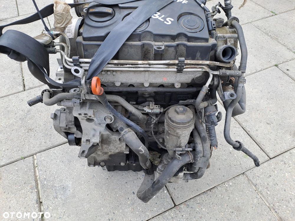 Audi Volkswagen 1.9 TDi 105KM silnik kod BLS z DPF - 3