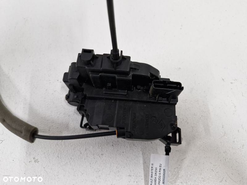 RENAULT MASTER 3 III LIFT ZAMEK DRZWI PRAWY PRZÓD PRZEDNI 6 PIN EU 805022622R - 3