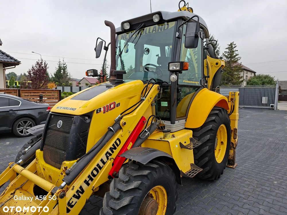 New Holland B110 B / Joystick / Koparko Ładowarka / - 11