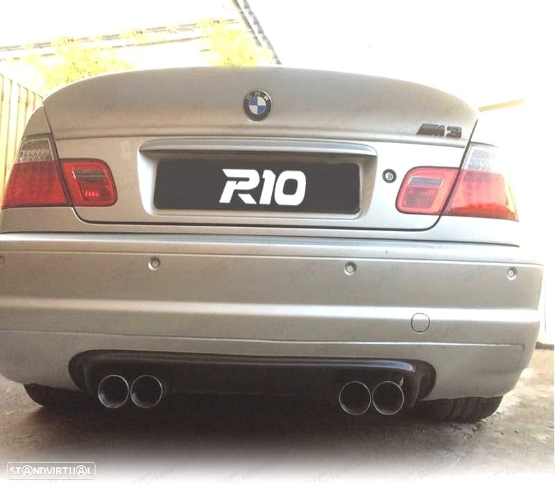 AILERON SPOILER TRASEIRO MALA LOOK CSL BMW E46 COUPE - 2
