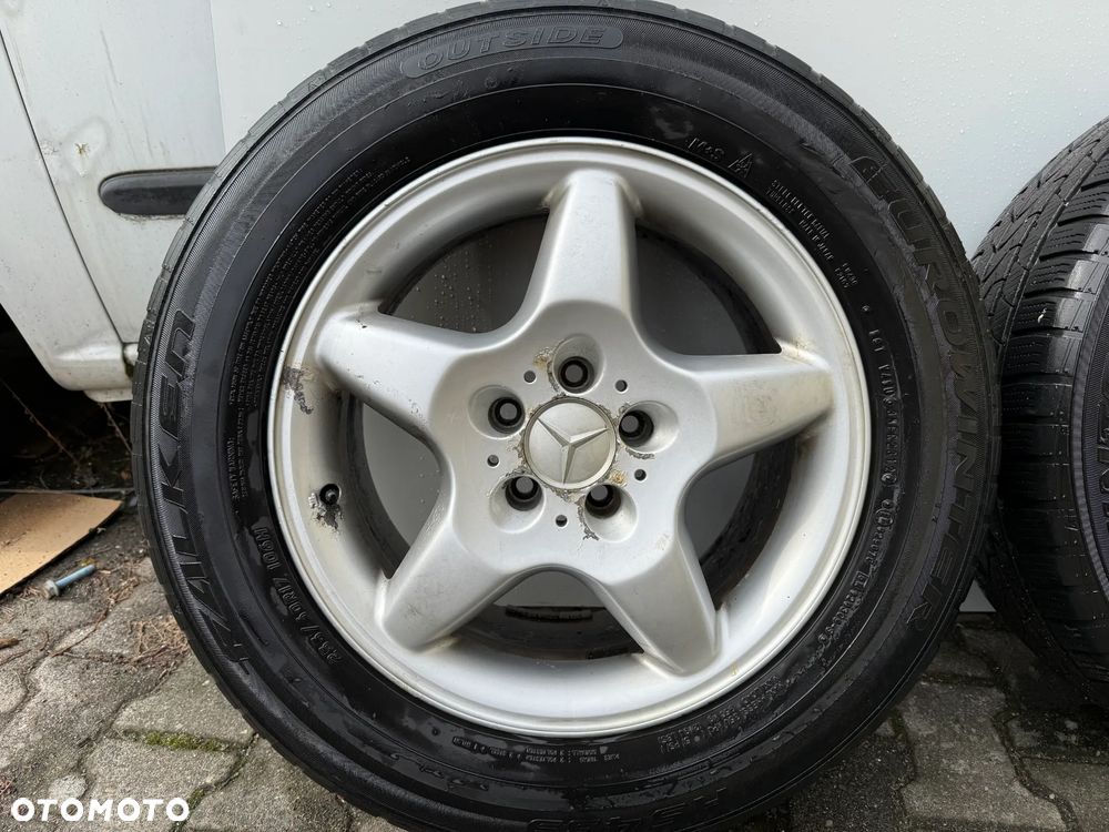 Mercedes ML W163 komplet felg R17 1634011202 - 9