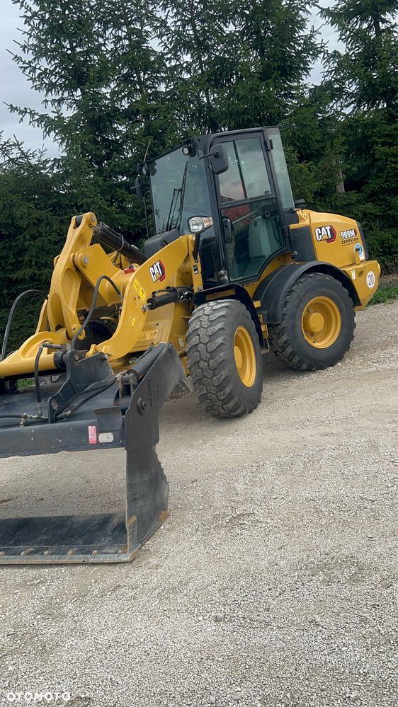 Caterpillar ŁADOWARKA CAT 908M 21r łyżka szczęka widły krokodyl 906 907 H przegubowa łamana Catepillar - 16